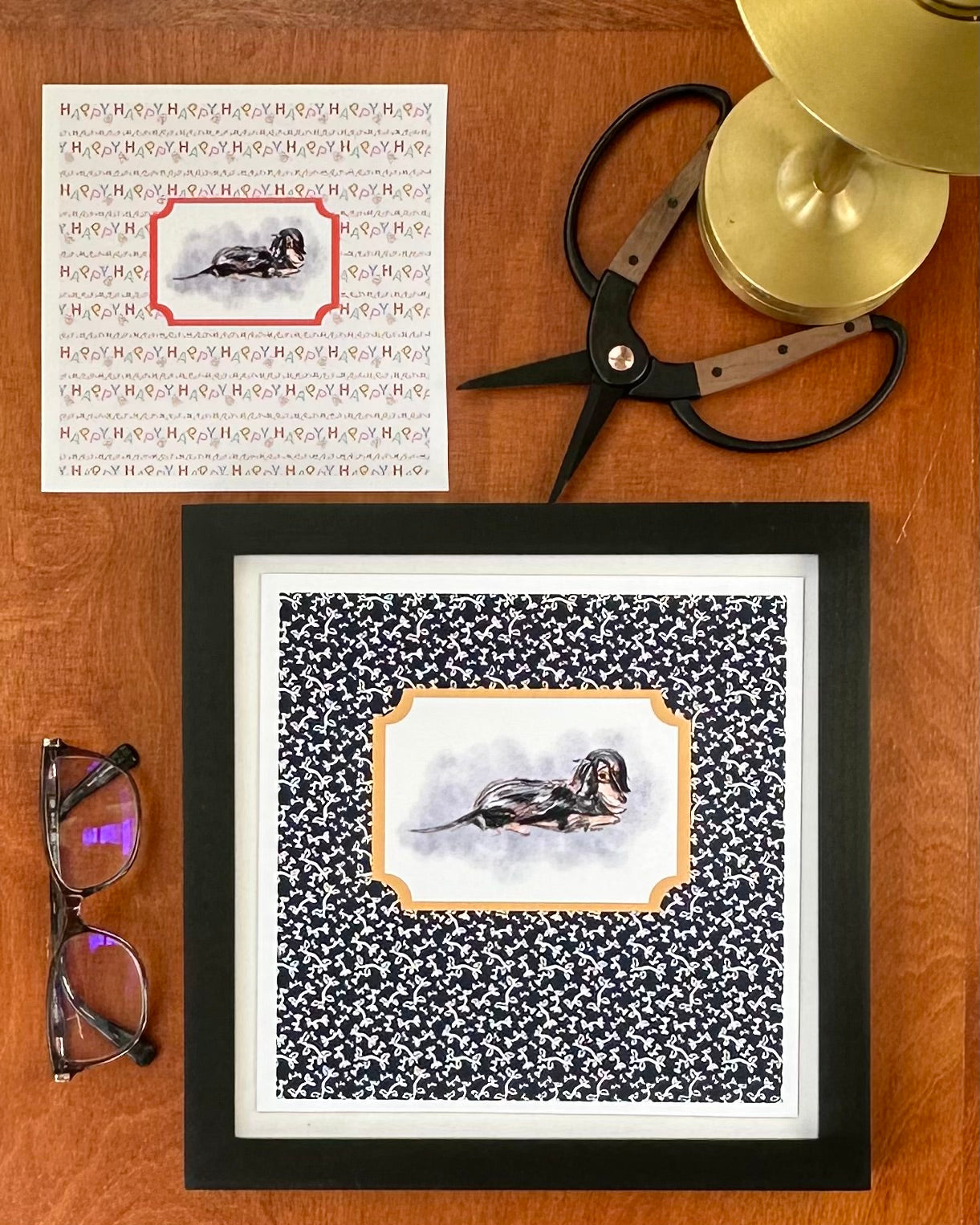 Custom Petite Pet Portrait Starting at $65.00