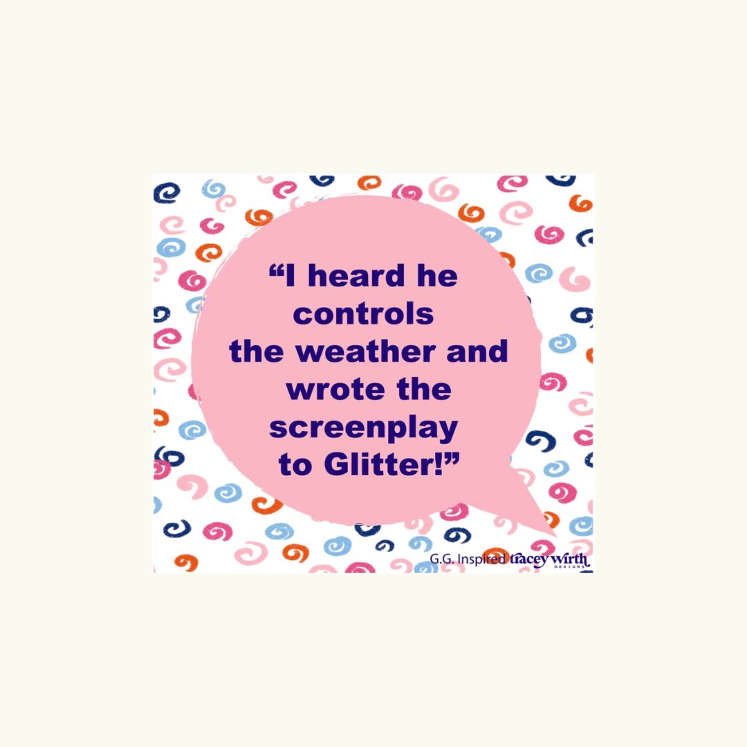 An Inspired Starz Hollow Sticker: HE CONTROLS THE WEATHER