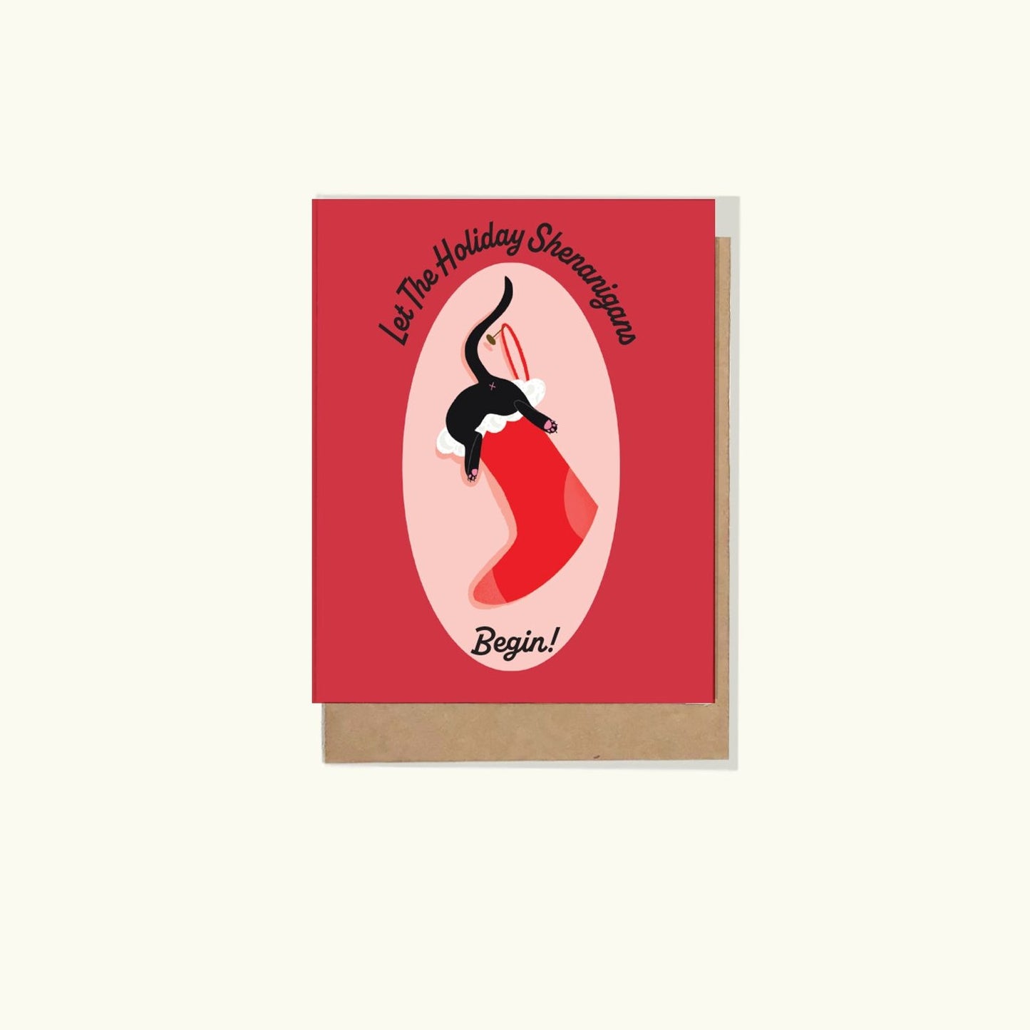 Holiday Black Cat Shenanigans