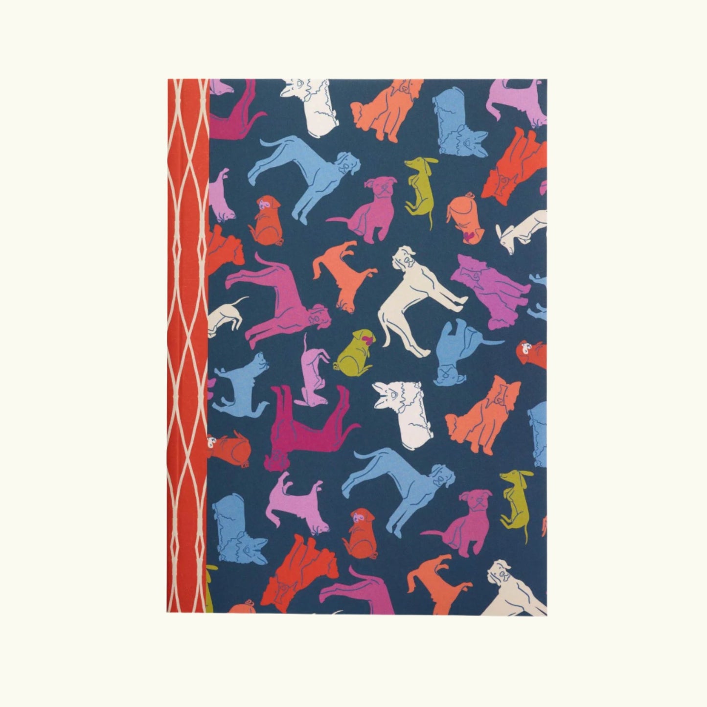 Journal/Sketchbook Fun Patterns and 100 blank pages (A5 sized)