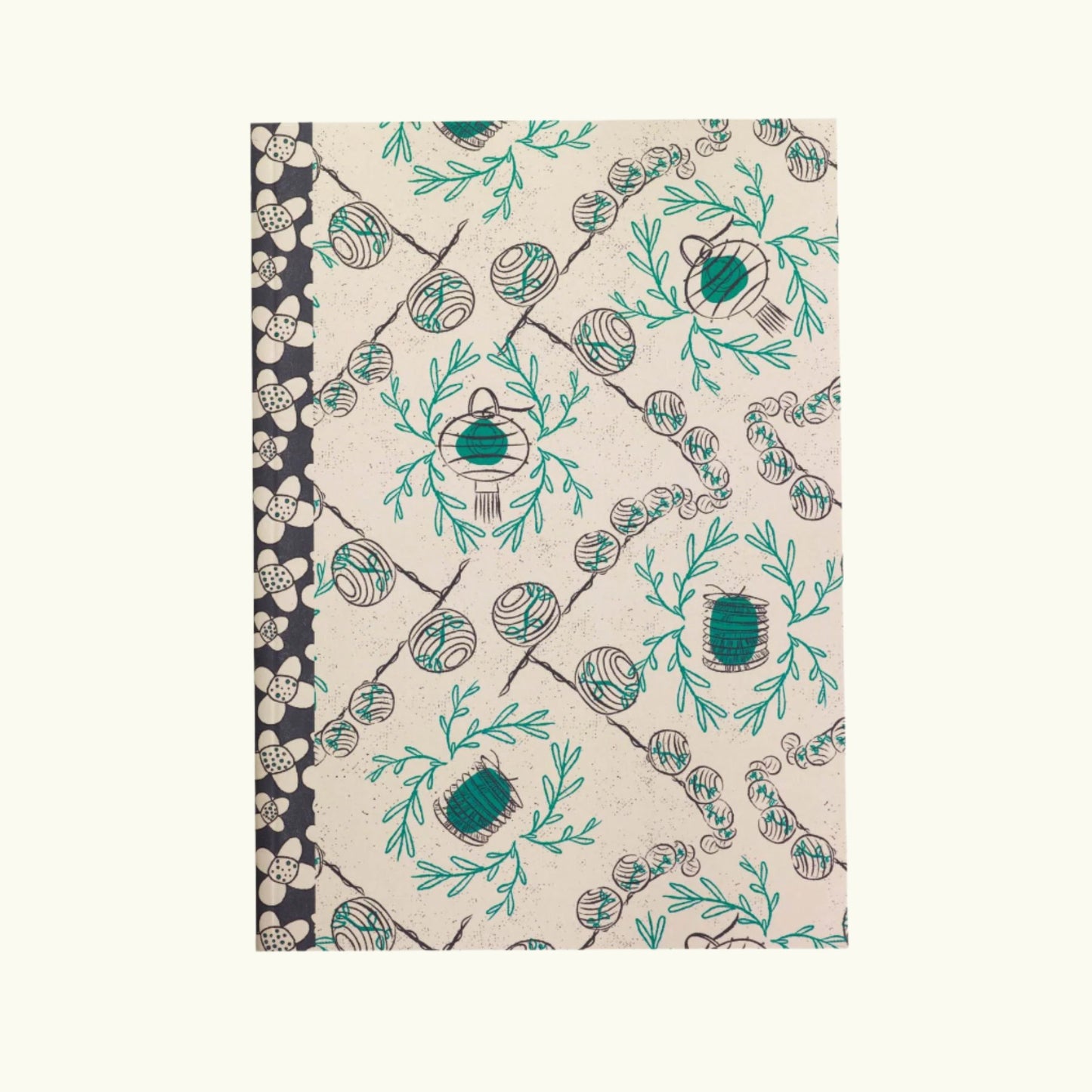 Journal/Sketchbook Fun Patterns and 100 blank pages (A5 sized)