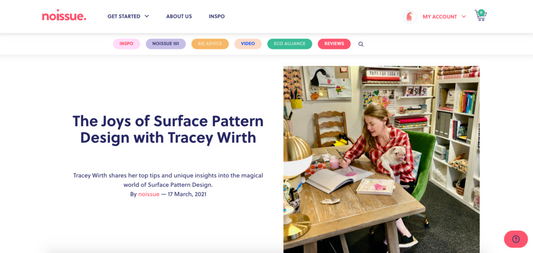 The Joys of Surface Pattern Design with Creative Buzz