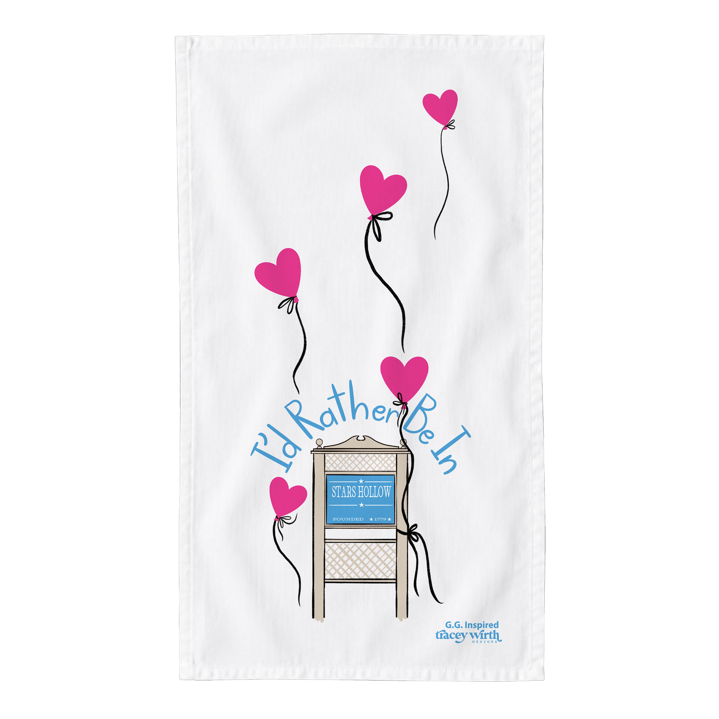 An Inspired Starz Hollow Dishtowel: RATHER BE