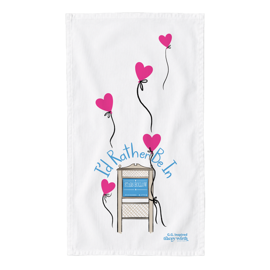 An Inspired Starz Hollow Dishtowel: RATHER BE