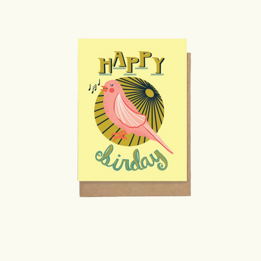 Happy BIRDay Birthday Card