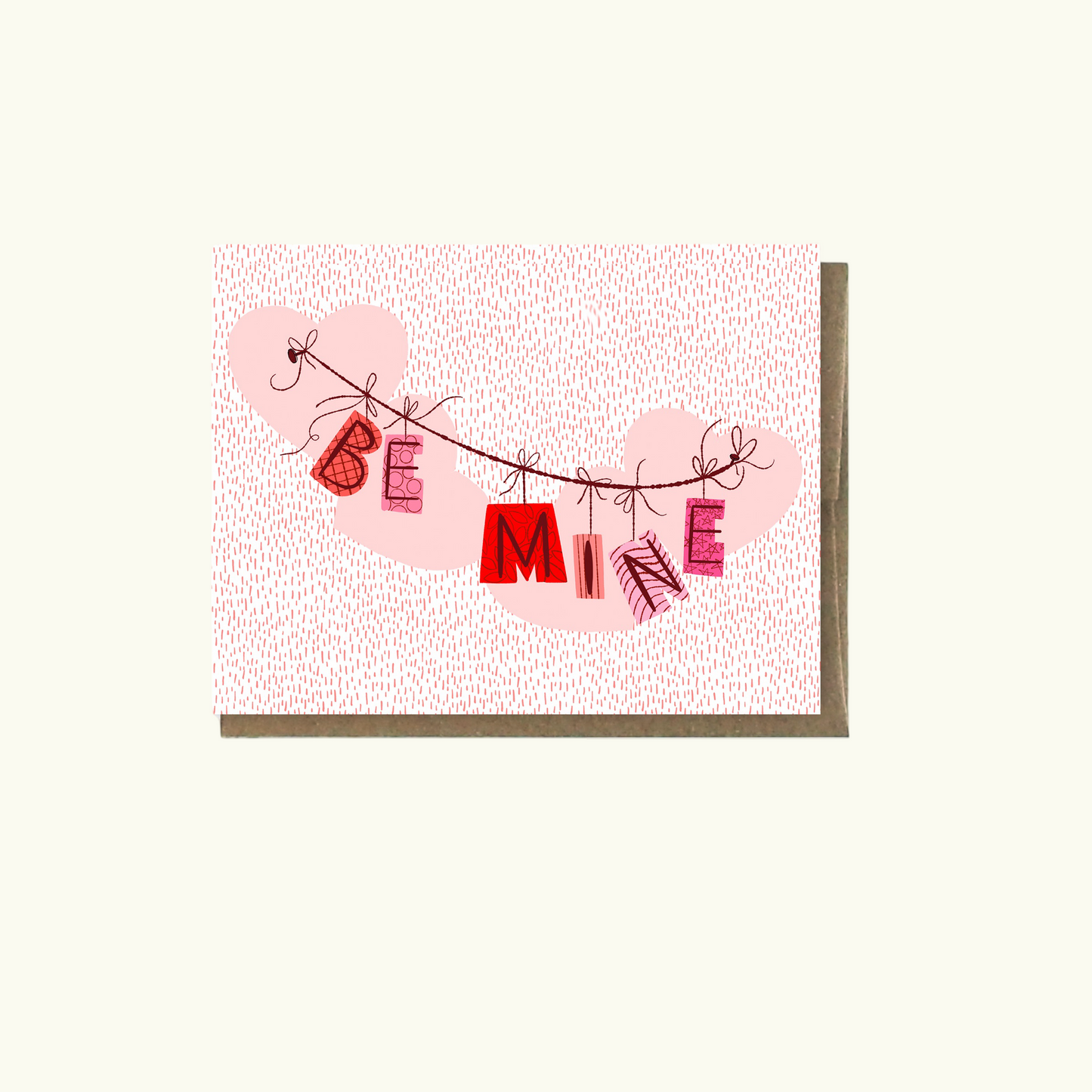 Be Mine Valentine's Day Greeting Card