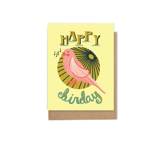 Happy BIRDay Birthday Card