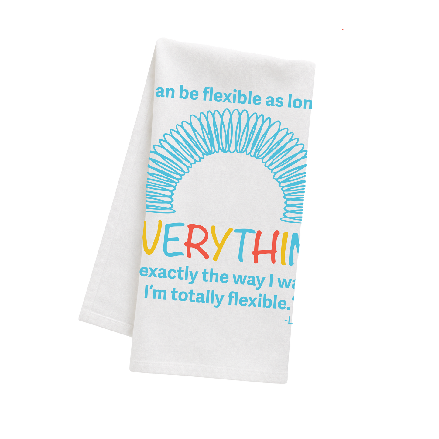 An Inspired Starz Hollow Dishtowel: FLEXIBLE