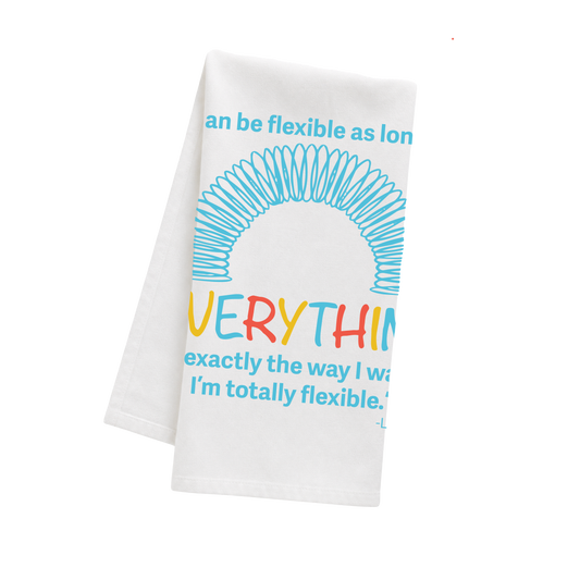 An Inspired Starz Hollow Dishtowel: FLEXIBLE