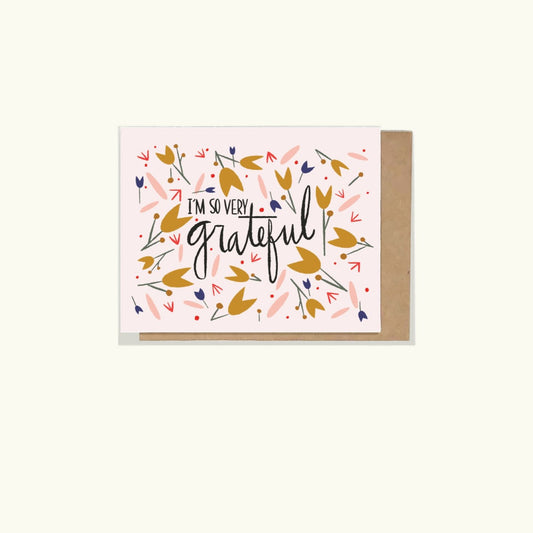 Grateful Greeting Card