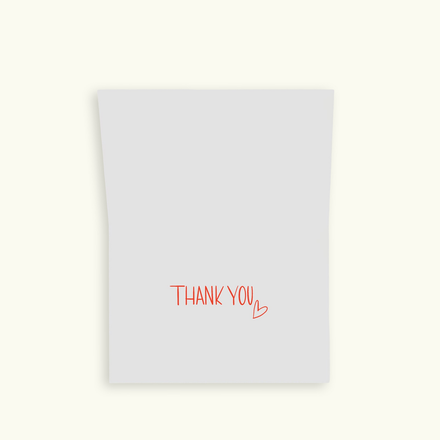 ME-WOW Thank You Card