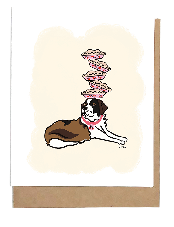 Cherry Pie St. Bernard