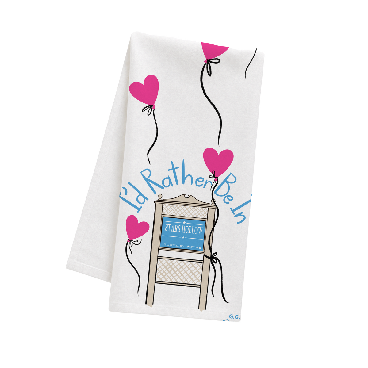 An Inspired Starz Hollow Dishtowel: RATHER BE