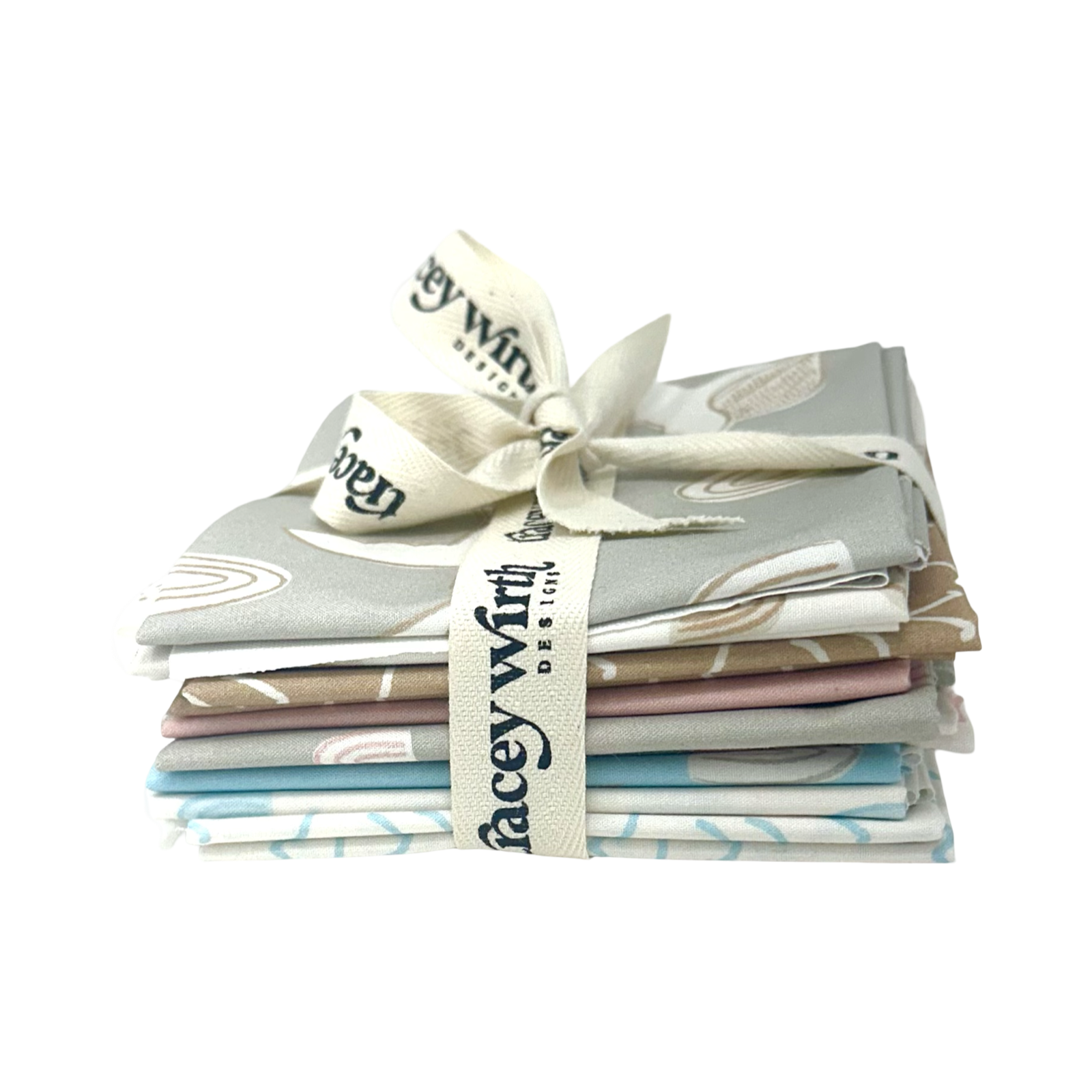 A collection of Quilting fabric that would be great for sewing a baby quilt