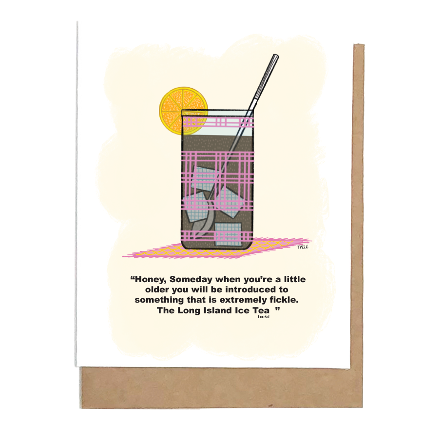 An Inspired Starz Hollow Greeting Card: FICKLE TEA