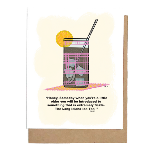 An Inspired Starz Hollow Greeting Card: FICKLE TEA