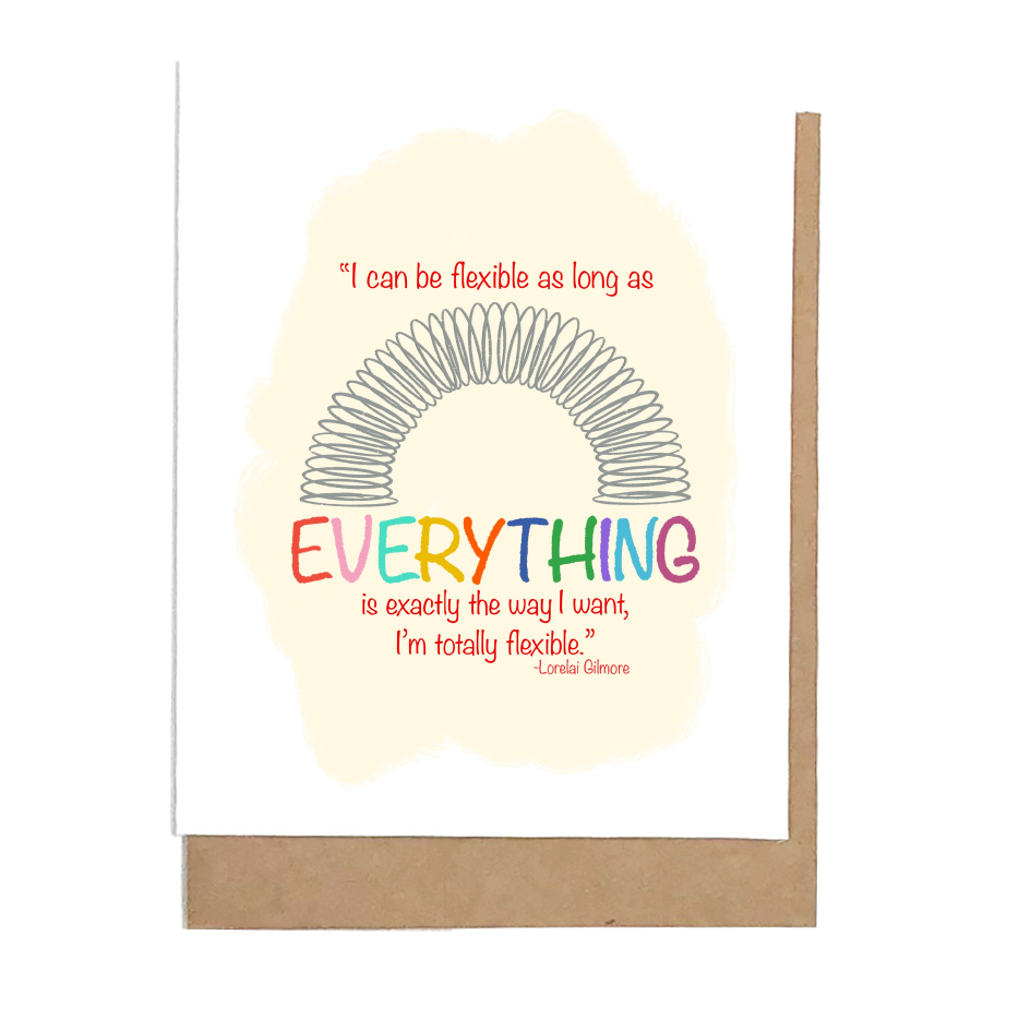 An Inspired Starz Hollow Greeting Card: "EVERYTHING"