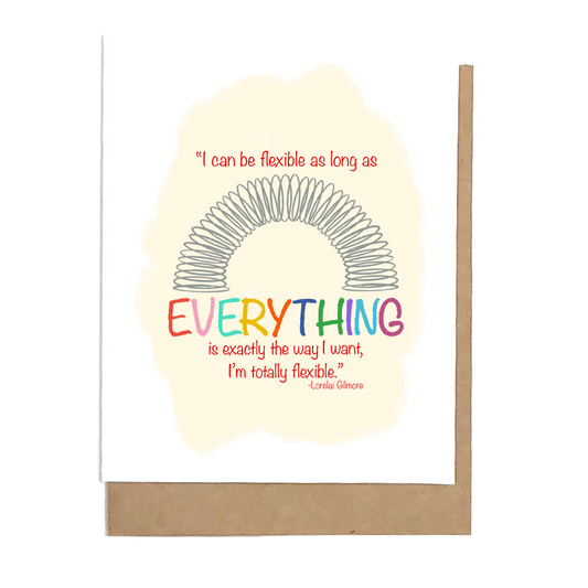 An Inspired Starz Hollow Greeting Card: "EVERYTHING"