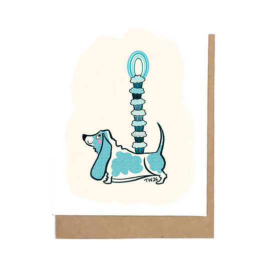 Cup Cake Tower Greeting Card